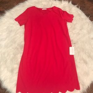 Boutique Scalloped XL Dress